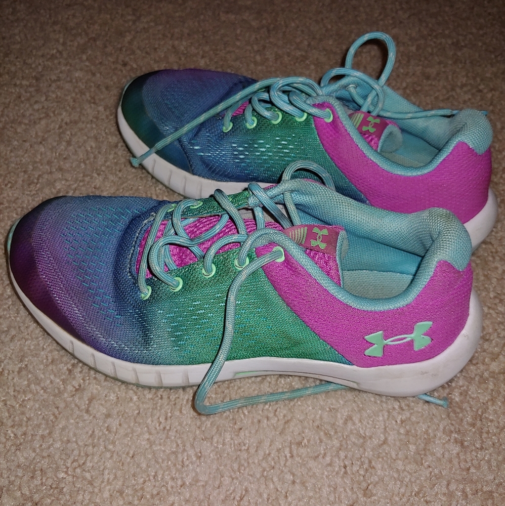 Youth Girls 3Y Under Armour Sneakers